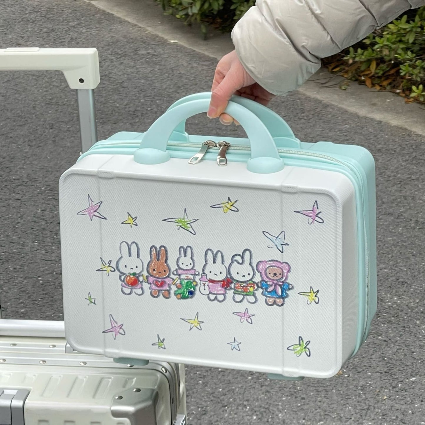 Miffy Starry Getaway Vanity Suitcase ✨🐰🩵