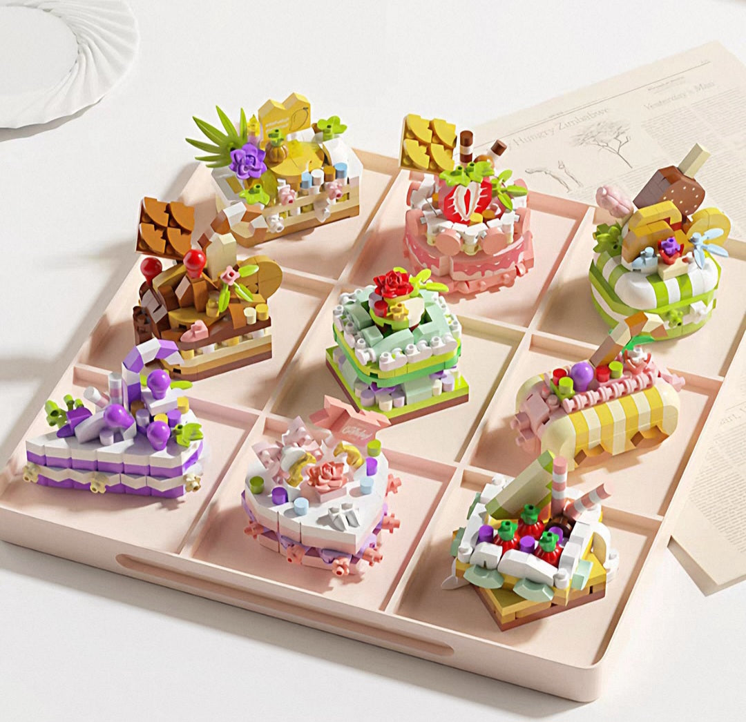 DIY Cake Shop Building Blocks Puzzle Lego Miniature
