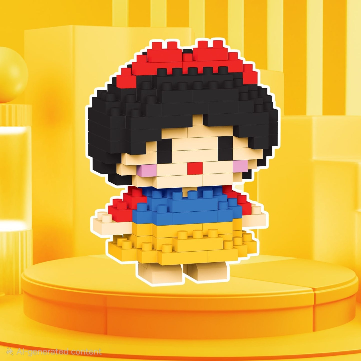 Sanrio Disney Princess Pokémon Building Blocks