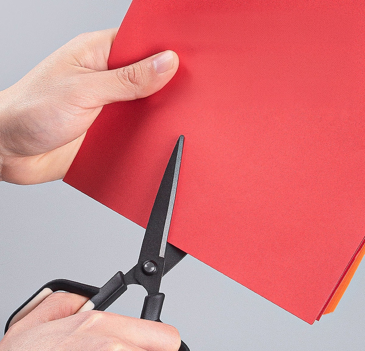 Teflon Non Stick Scissors with Paper Cutter