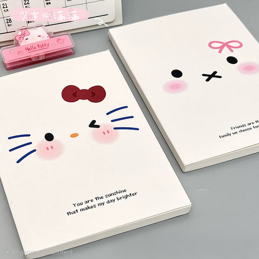 🎀 Hello Kitty & Miffy Kawaii Softcover A5 Notebook Journal Diary