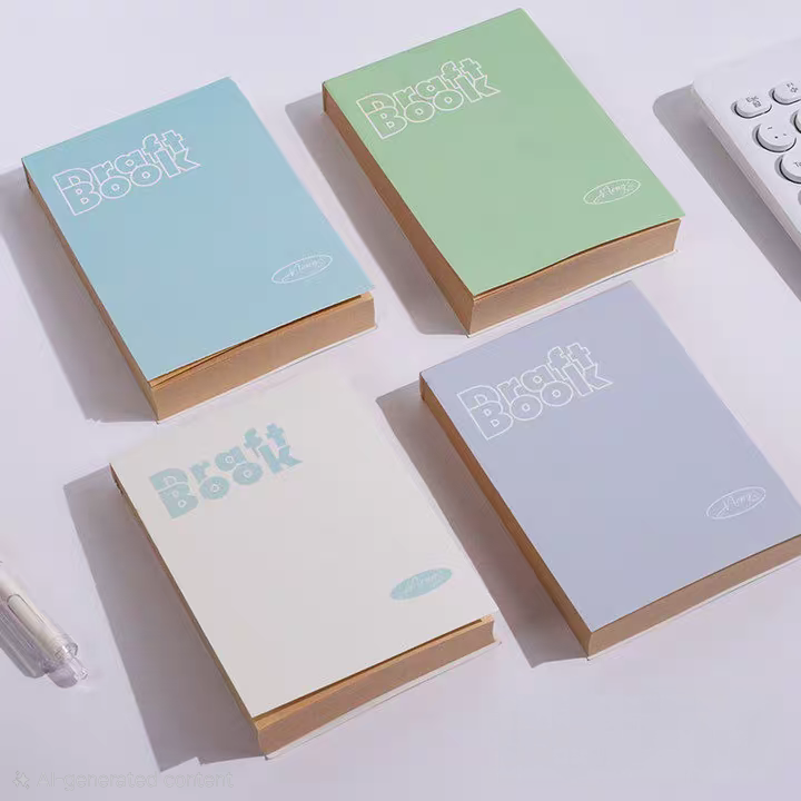 400 Pages Draft Book Notepad Notebook