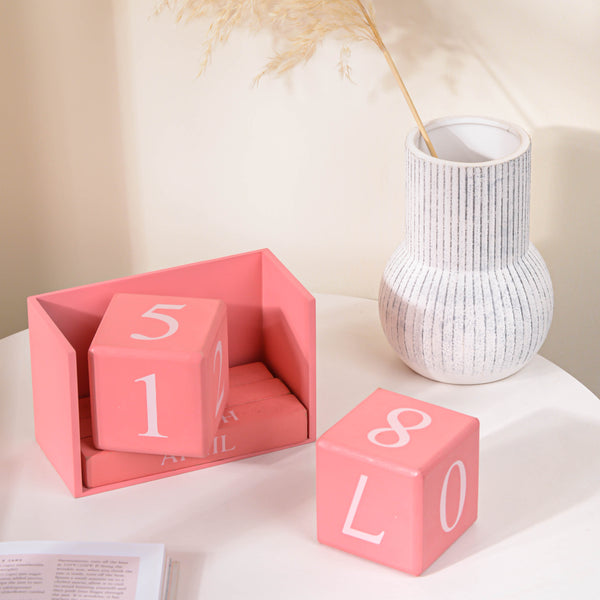 Wooden Table Calendar