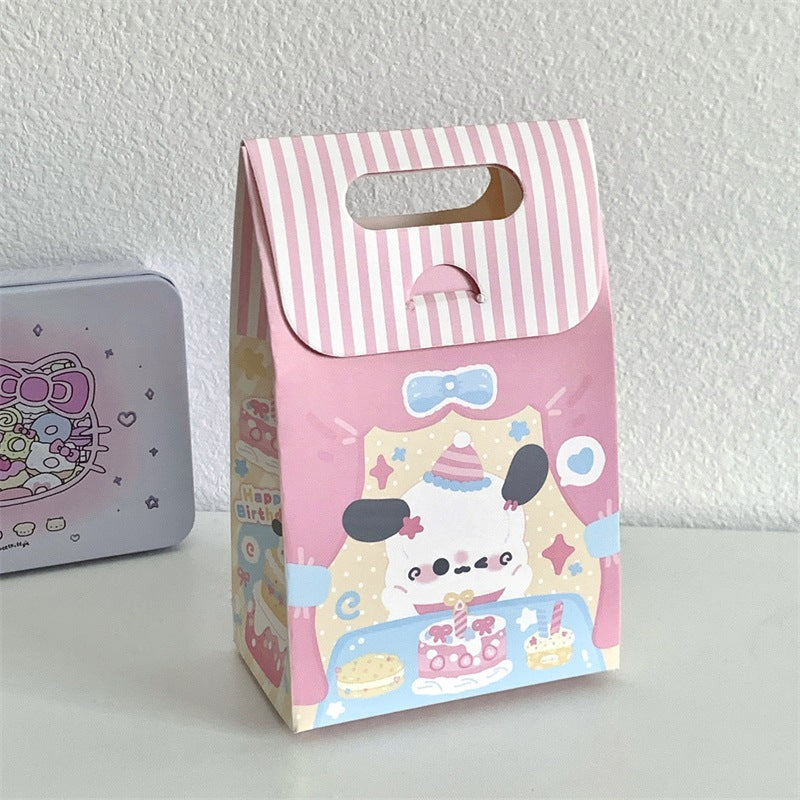 Kawaii Treat Gift Box Bag – Cute Paper Gift Packaging