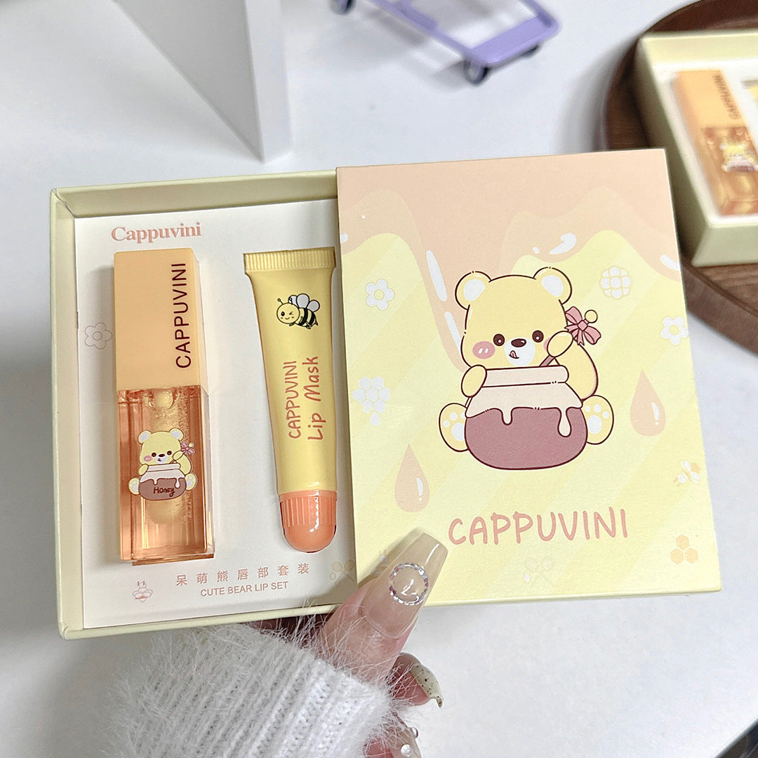 Honey Bear Lip Care Set 🍯🐻