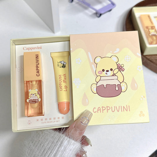 Honey Bear Lip Care Set 🍯🐻
