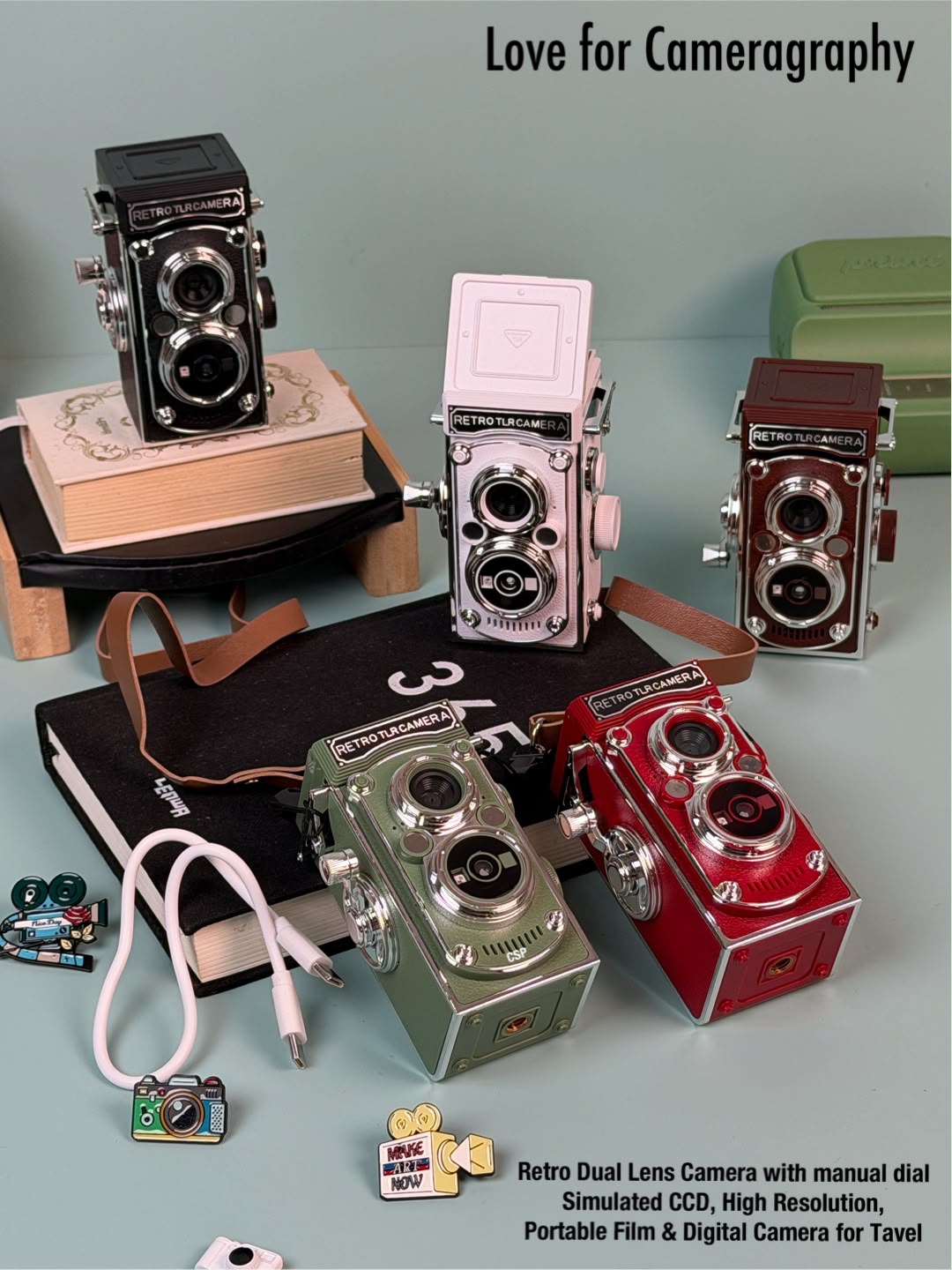 Retro Vintage Digital Camera