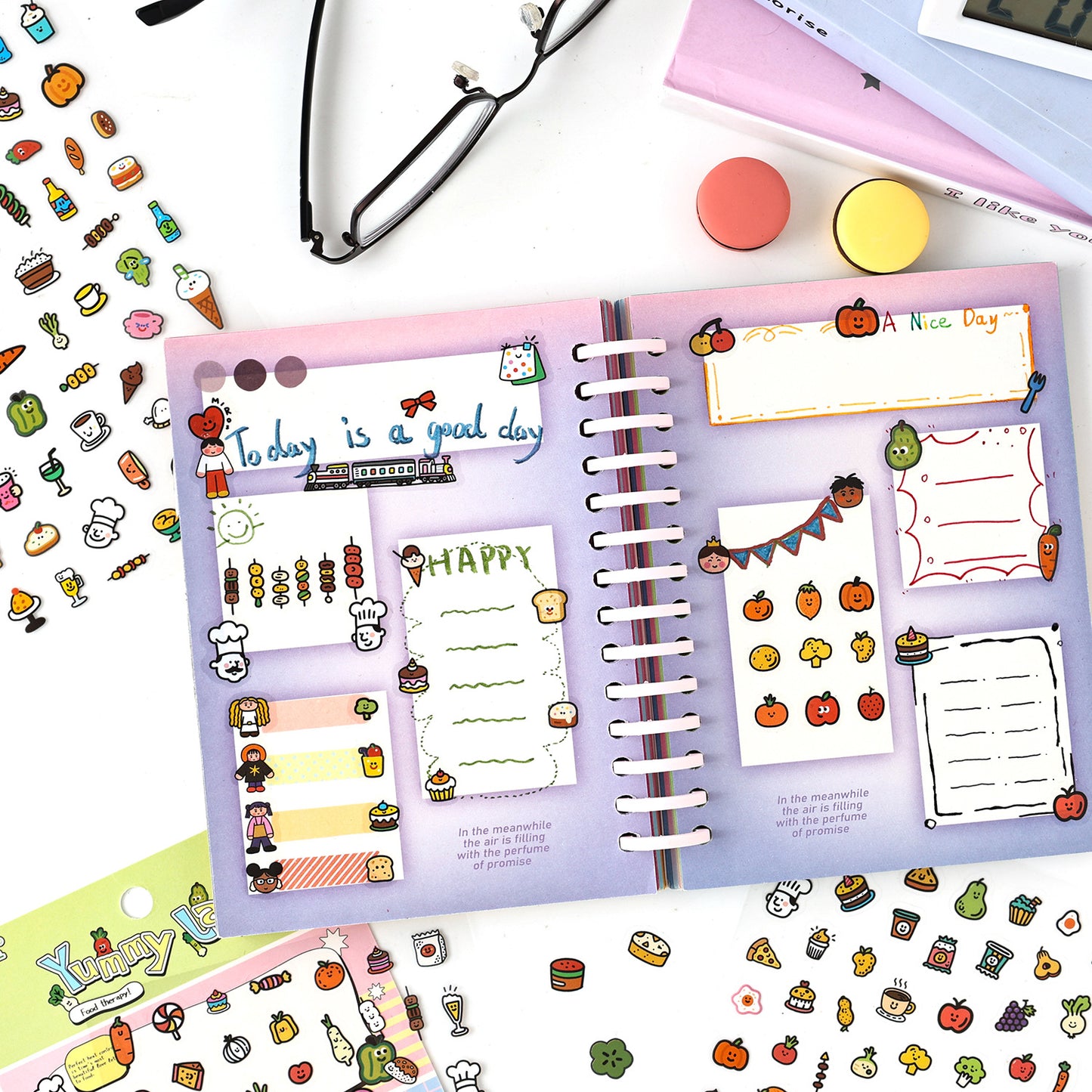 Teeny Tiny Chaos PET Sticker Pack – 4 Sheets