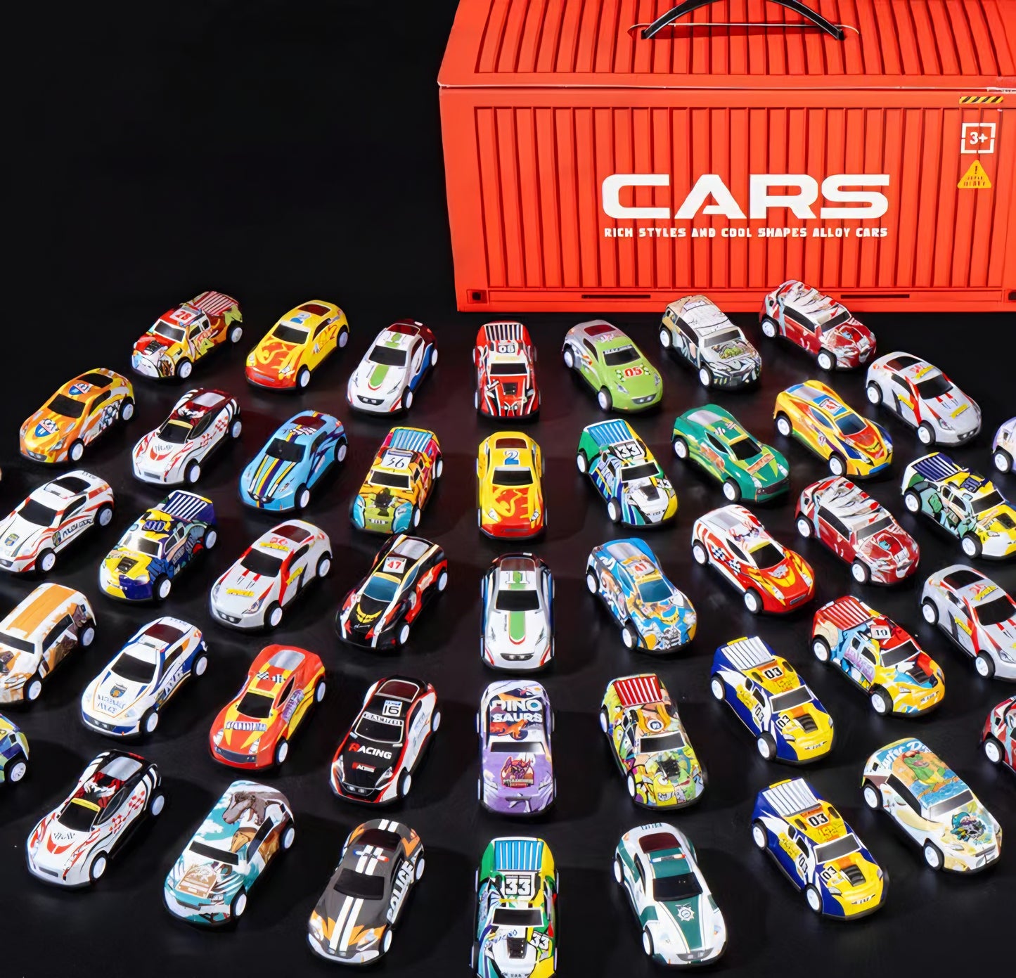 Mini Cars Collector Box – 48 Cars Edition 🏁