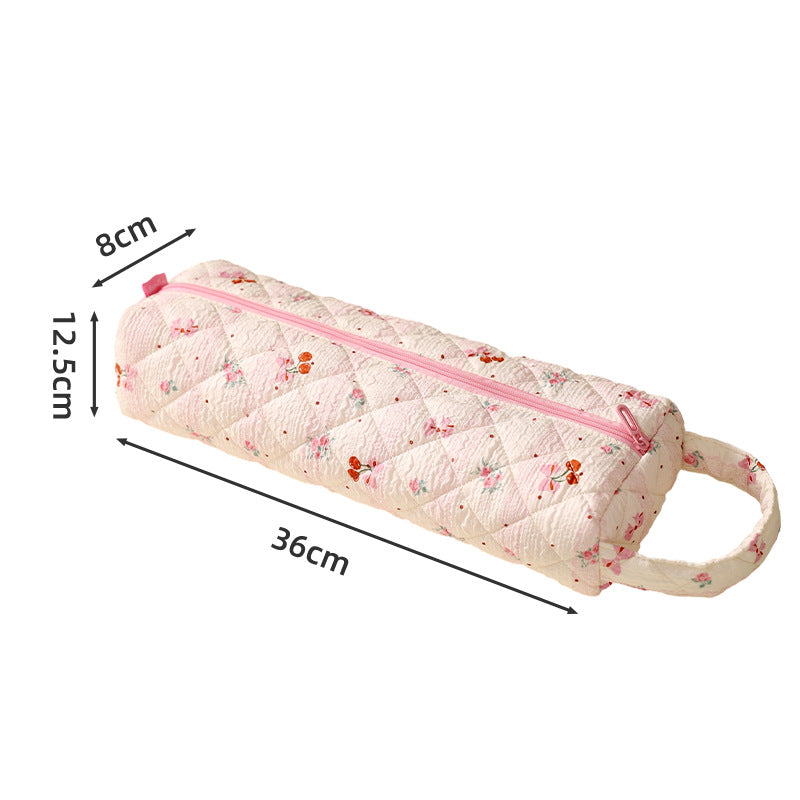 Quilted Cute Hair Tools Travel Pouch - Long Hair Dyson Multipurpose Organiser