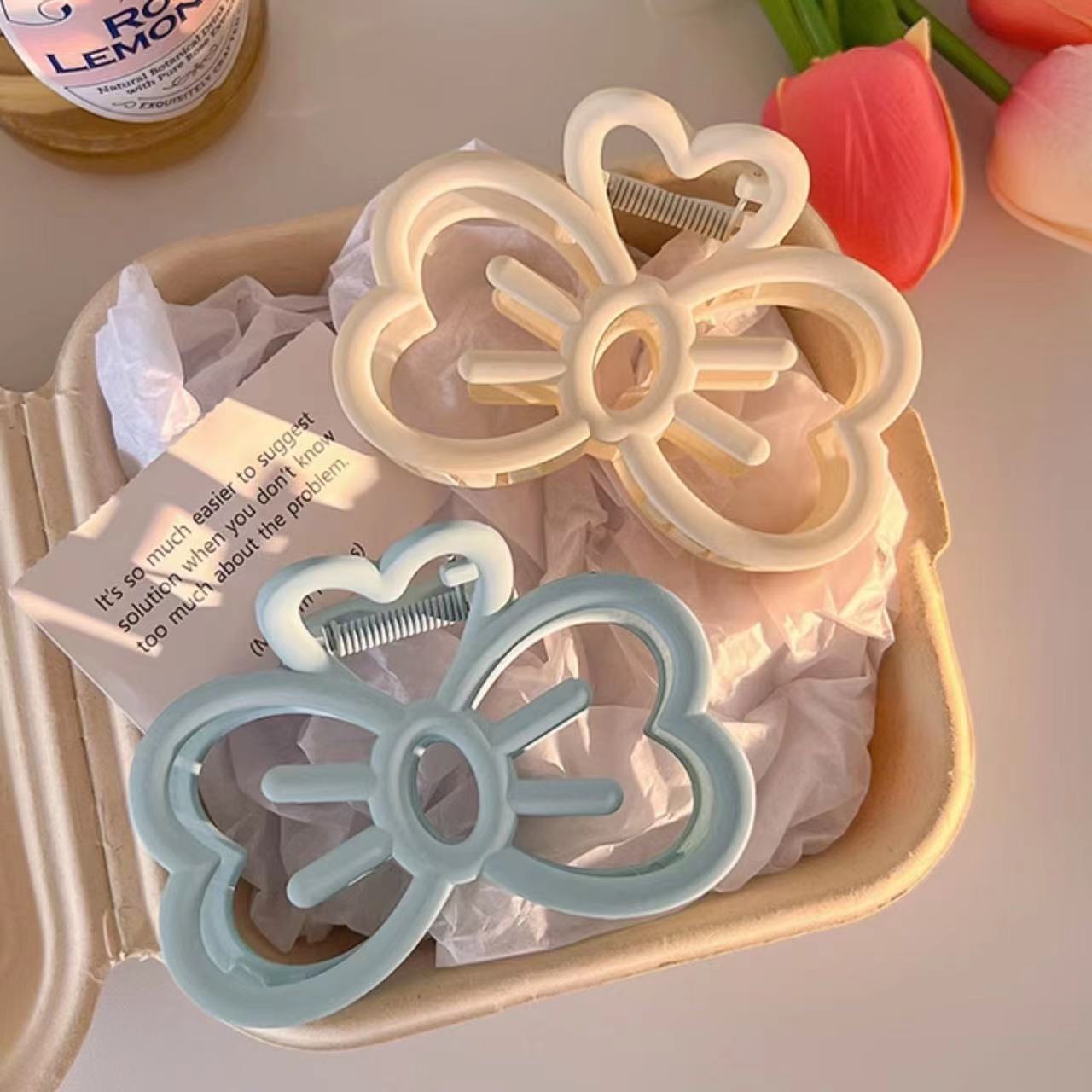 🎀 Pastel Bow Hair Claws 🎀