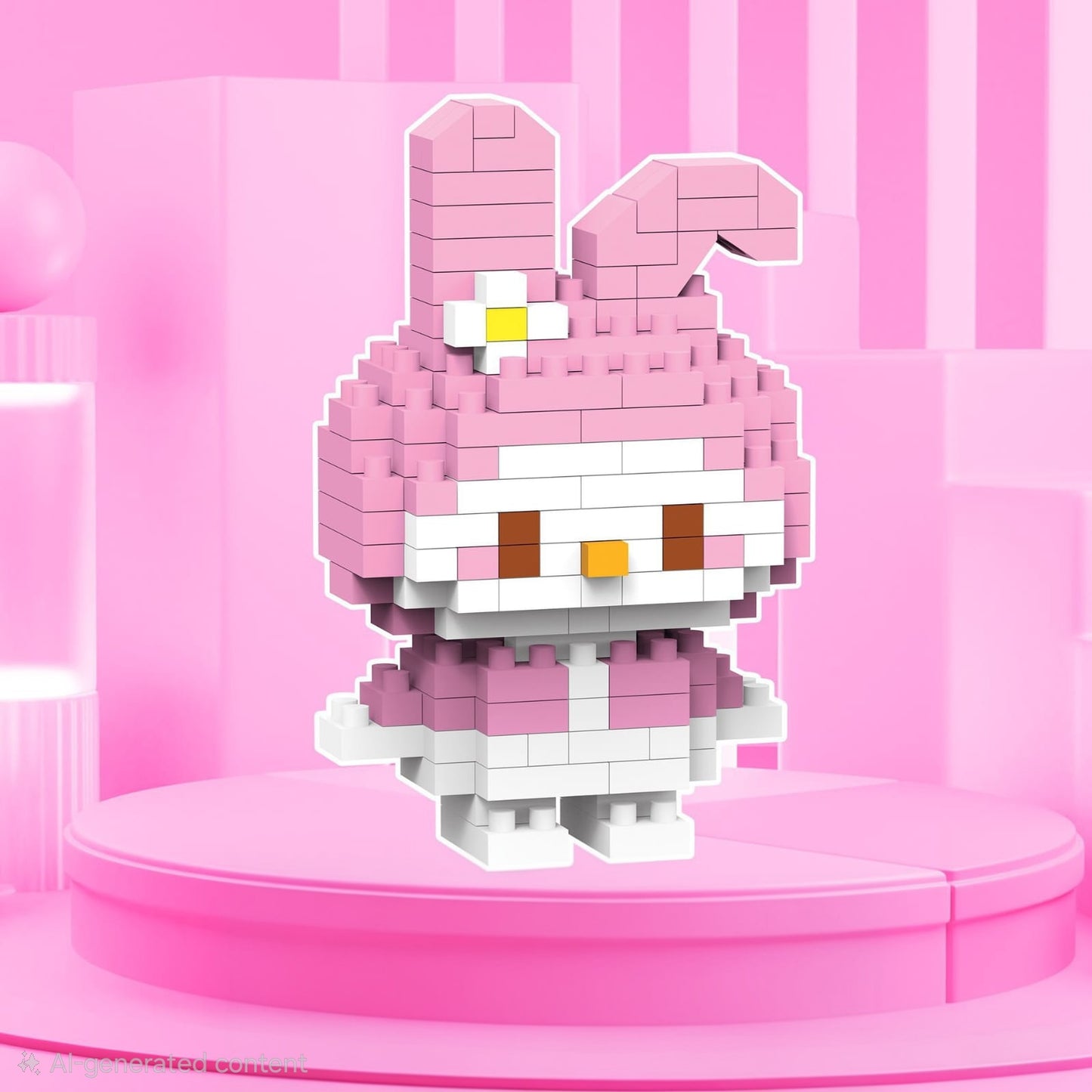 Sanrio Disney Princess Pokémon Building Blocks
