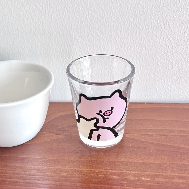 Pre - Order Cute Piggy Shot Glasses