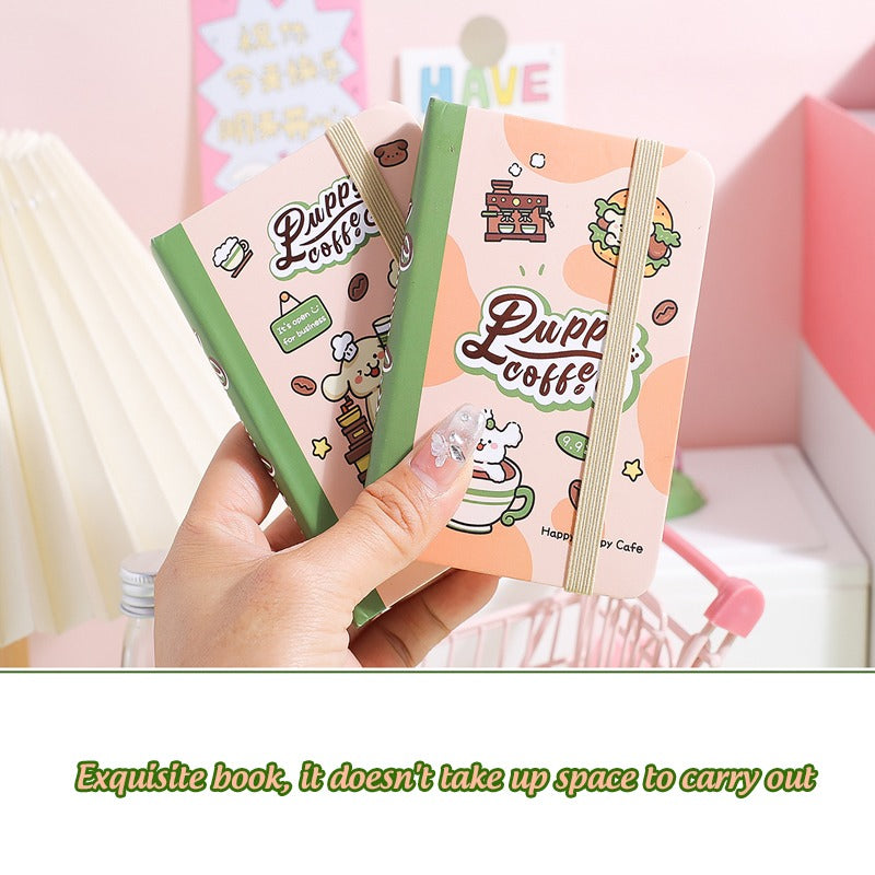 Kawaii Puppy Love A7 Notebook Journal Diary