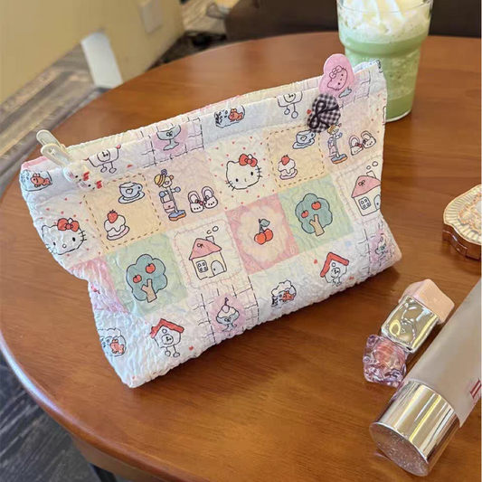 Hello Kitty Aesthetic Zipper Pouch