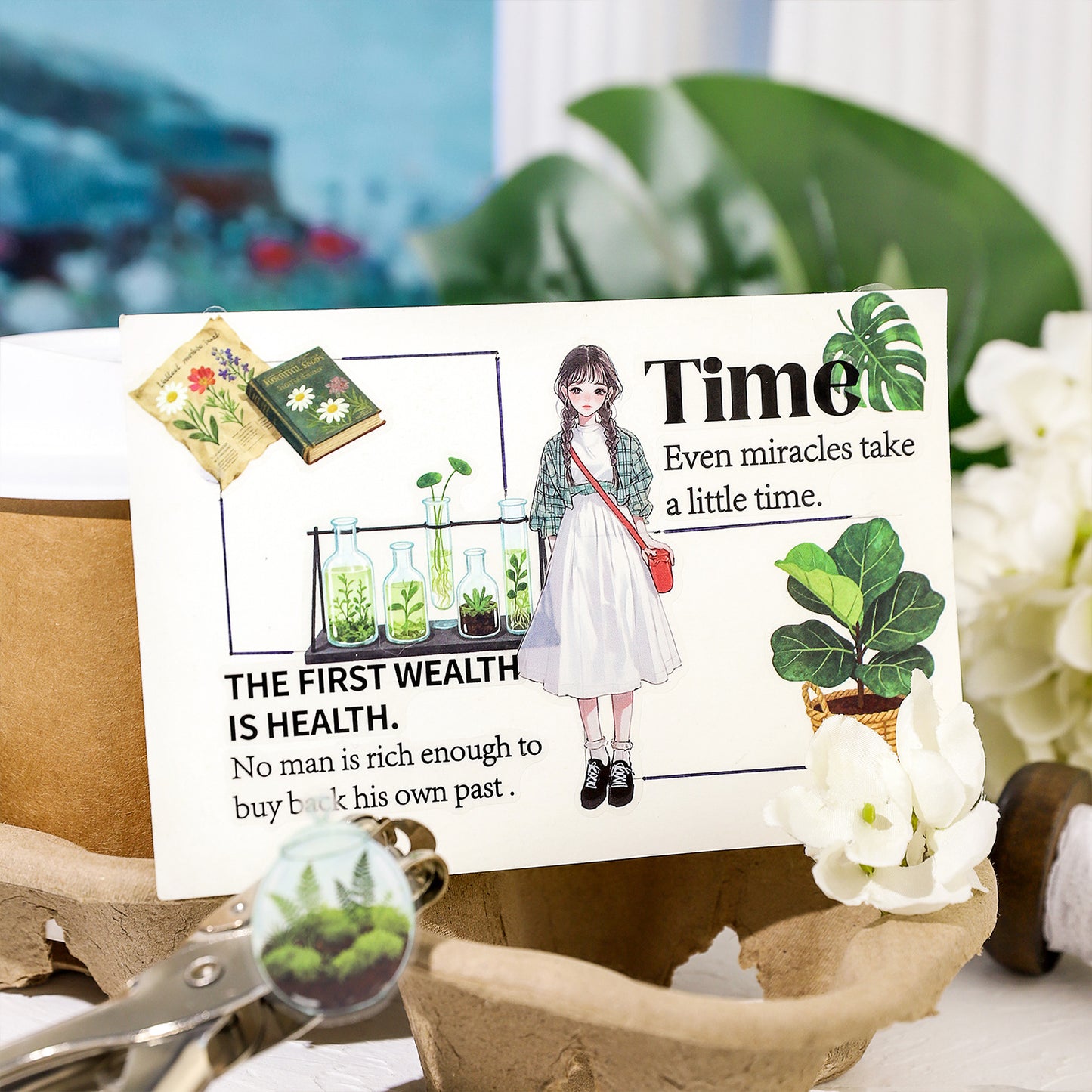 Tiny Worlds Sticker Sheets Pack – 4 Sheets