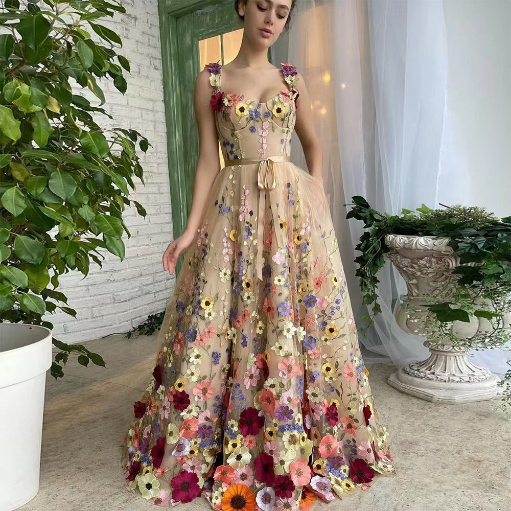 Enchanted Garden Gown Dress Floral