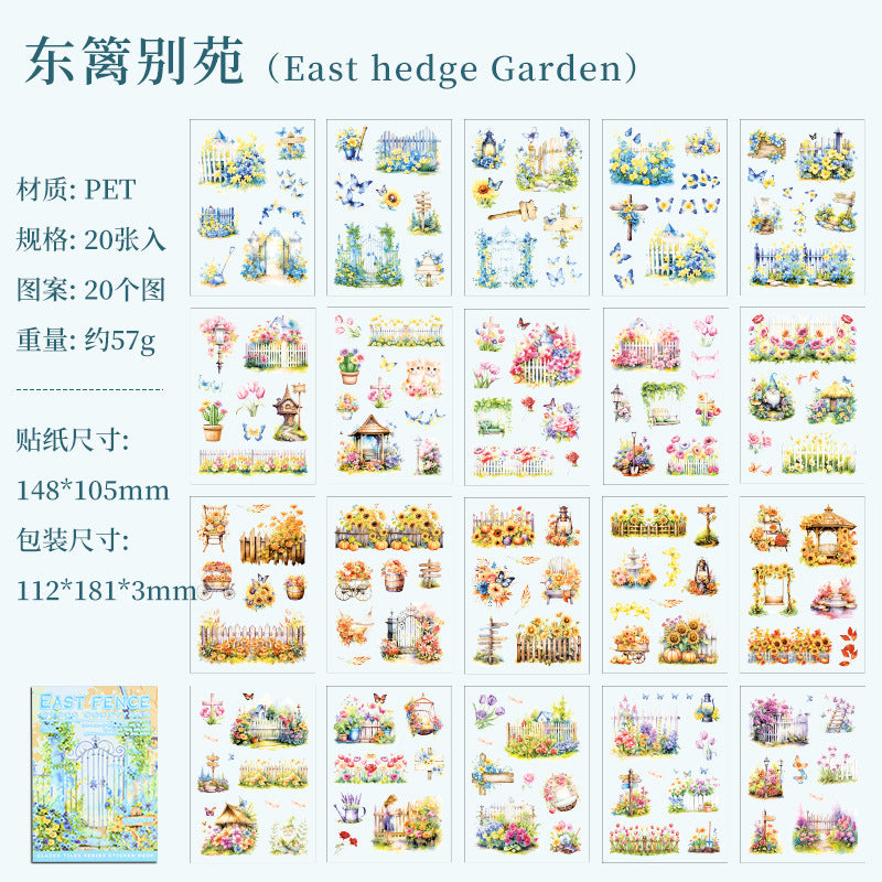 Whispers of Seasons Stickers Collection Book