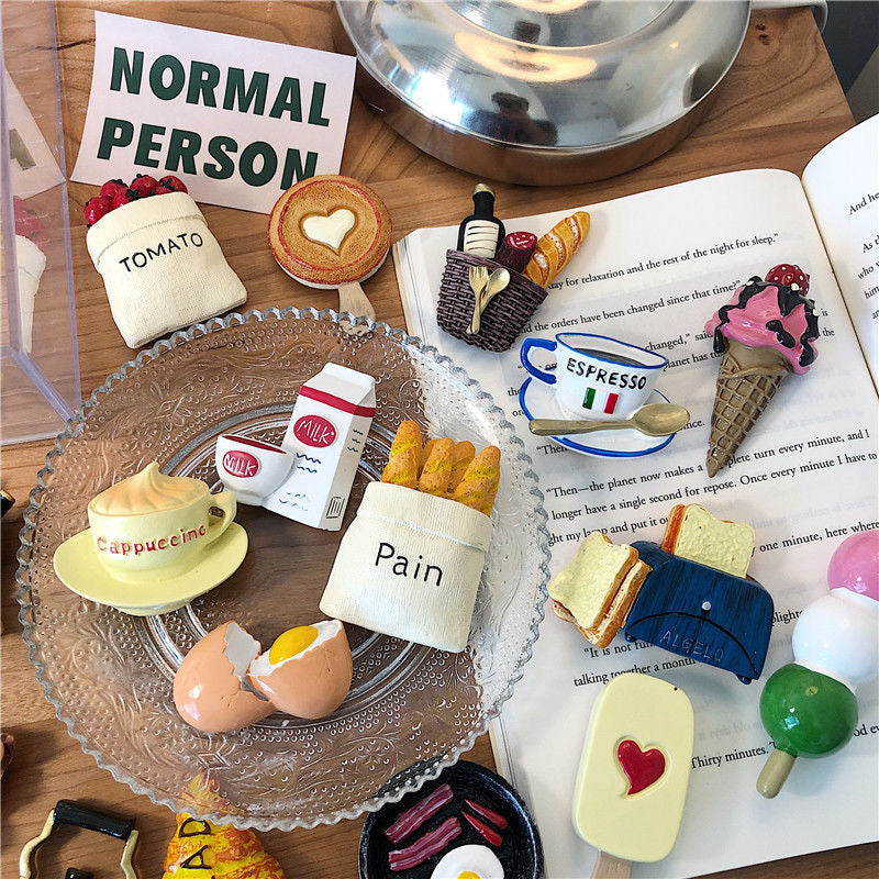 Jumbo Food Fridge Magnets