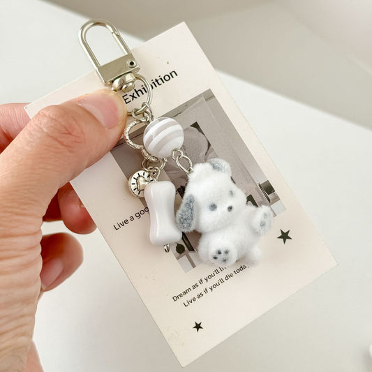 Cloudy Puppy Pochacoo Bag Charm Keychain  🤍