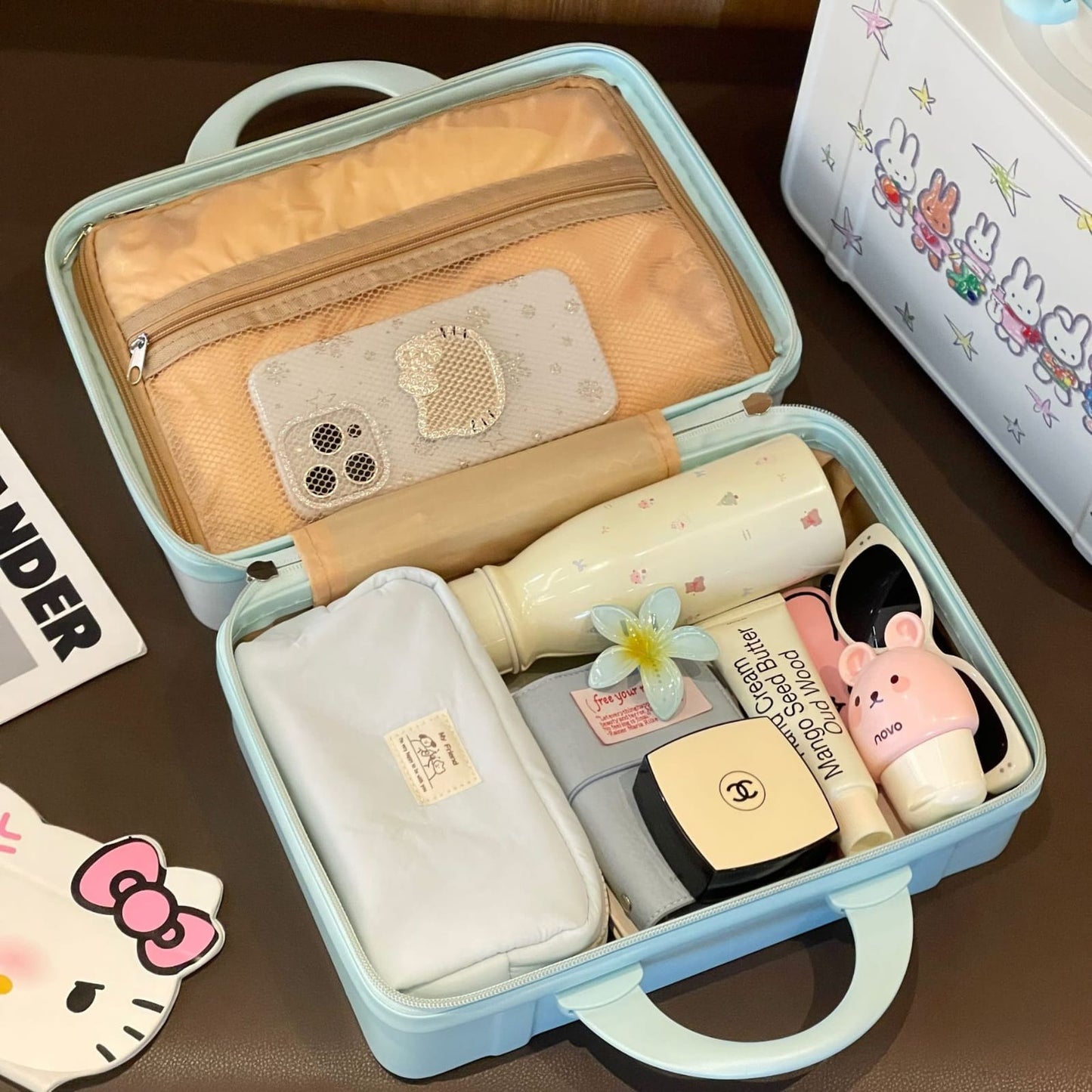 Miffy Starry Getaway Vanity Suitcase ✨🐰🩵