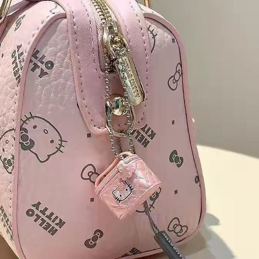 Mini Hello Kitty Glam Bag Key Charm Keychain 💕