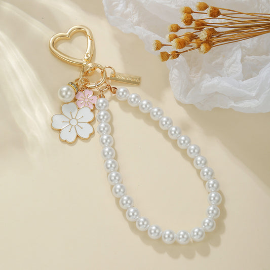 Sakura Pearl Dream Keychain Bag Charm