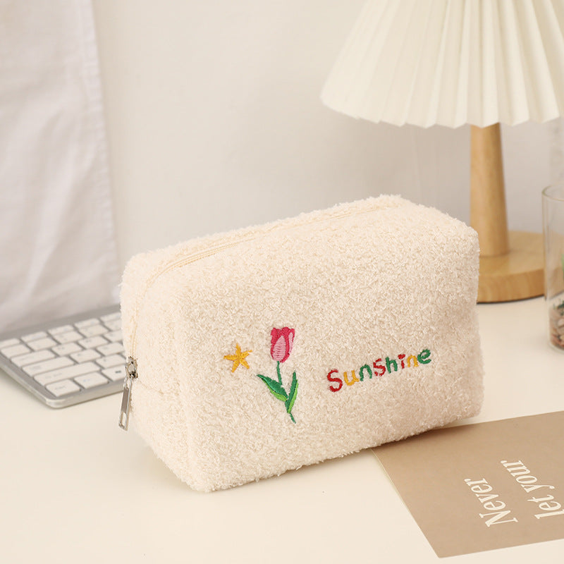 Pastel Makeup Pouch / Stationery Organiser Pouch