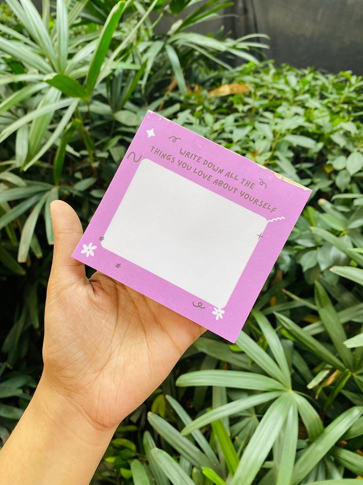 Love About Yourself Memo Pad
